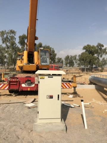 Highest Dual Billboard on Unipole Installed at Eighteen Islamabad